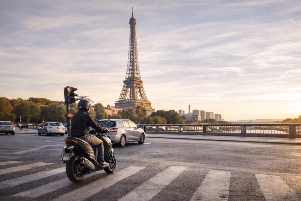 location scooter à Paris