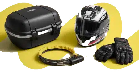 Your motorcycle is ready to ride, with no hidden costs.